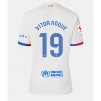 Barcelona Vitor Roque #19 Vonkajší Ženy futbalový dres 2023-24 Krátky Rukáv